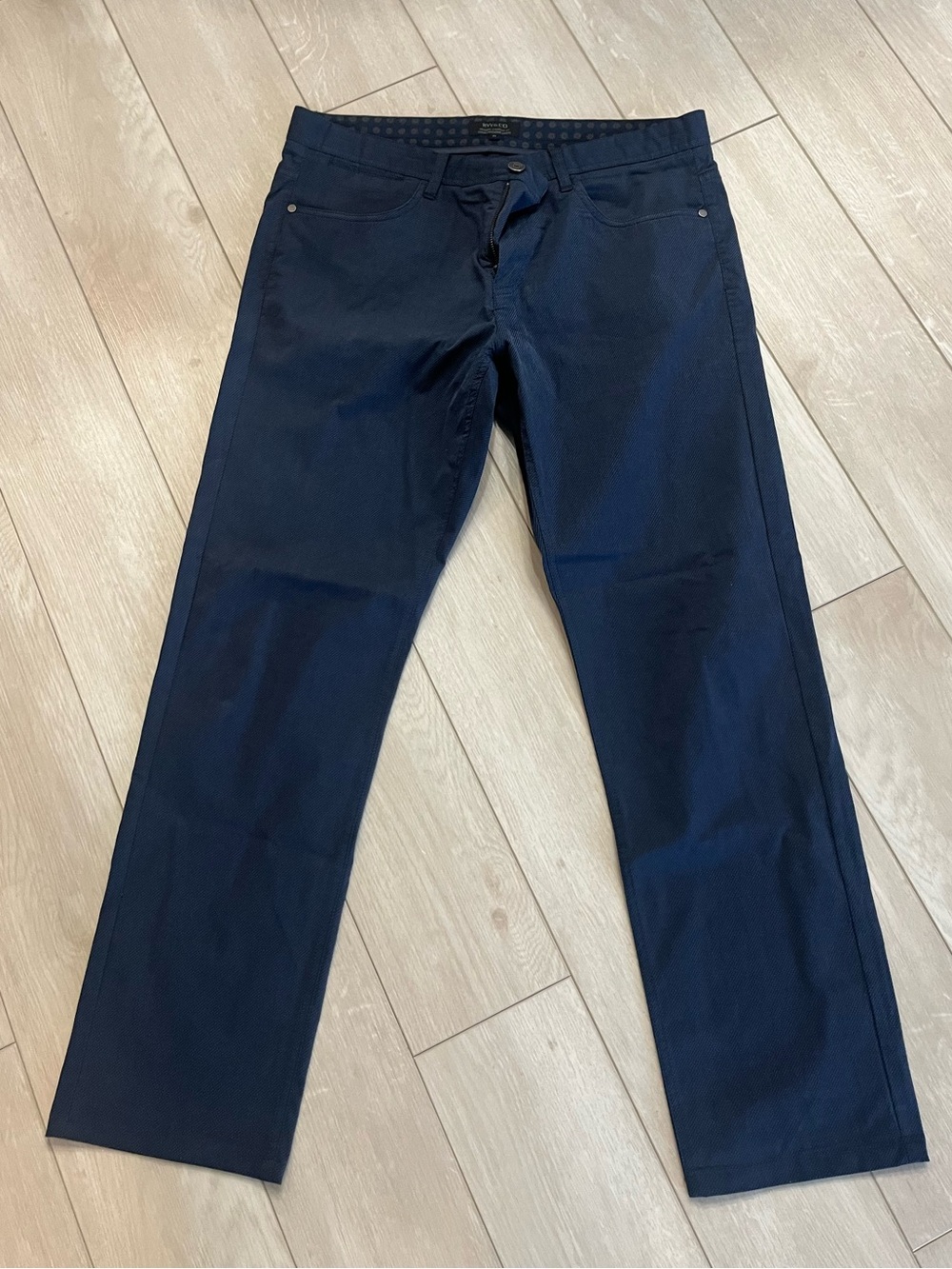 Men's Navy Slim Chino - RW&CO